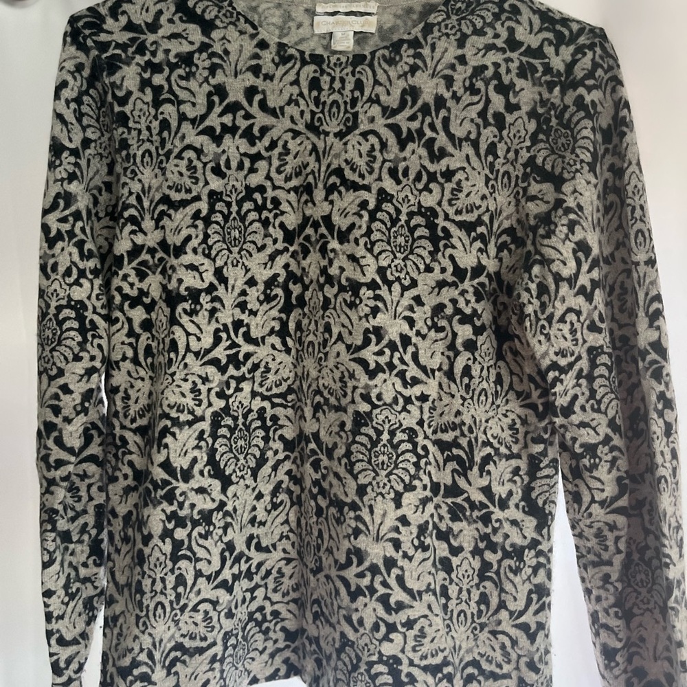 Charter Club cashmere top